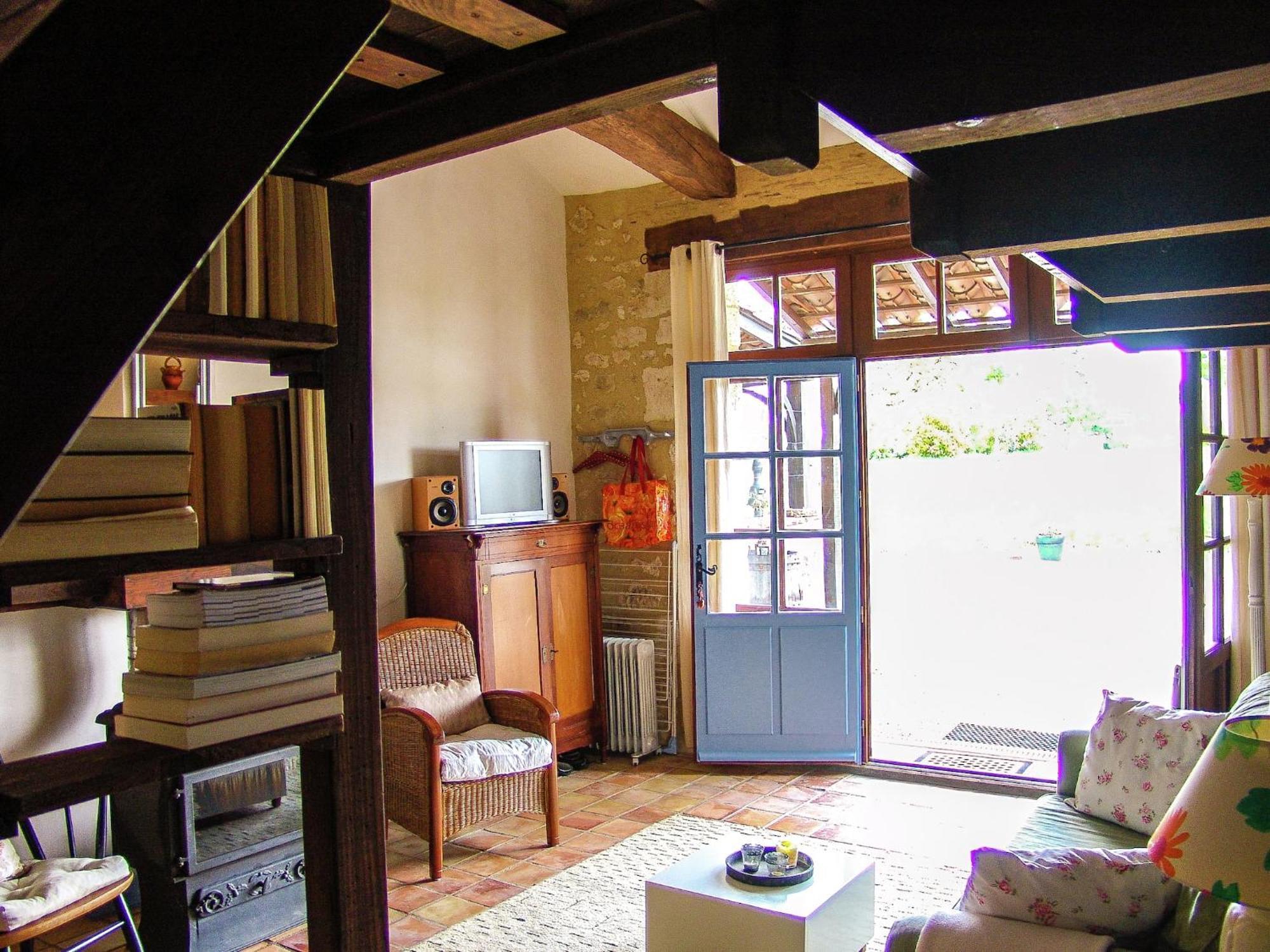 Snug Cottage In Saint Eutrope De Born With Pool Exterior photo